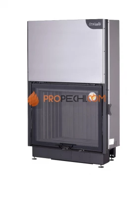 Вега 1000 МPB подовое горение принтинг с черным шамотом