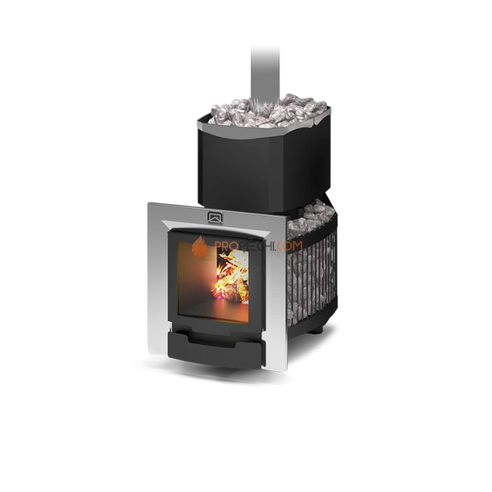 Печь для бани Русь-сетка 18 Л Панорама