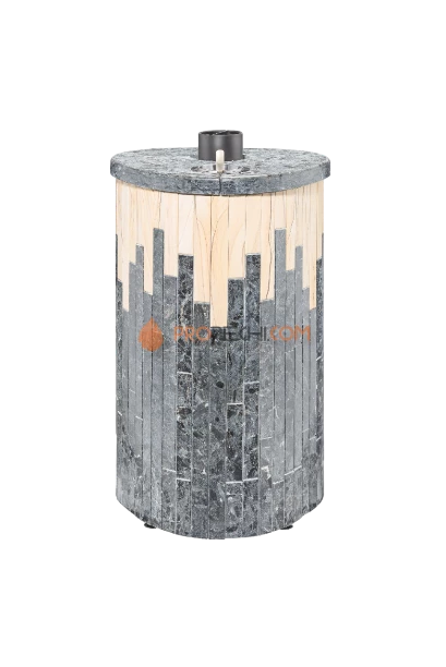 Банная печь Ферингер Малютка Пироксенит + "Окаменевшее дерево"