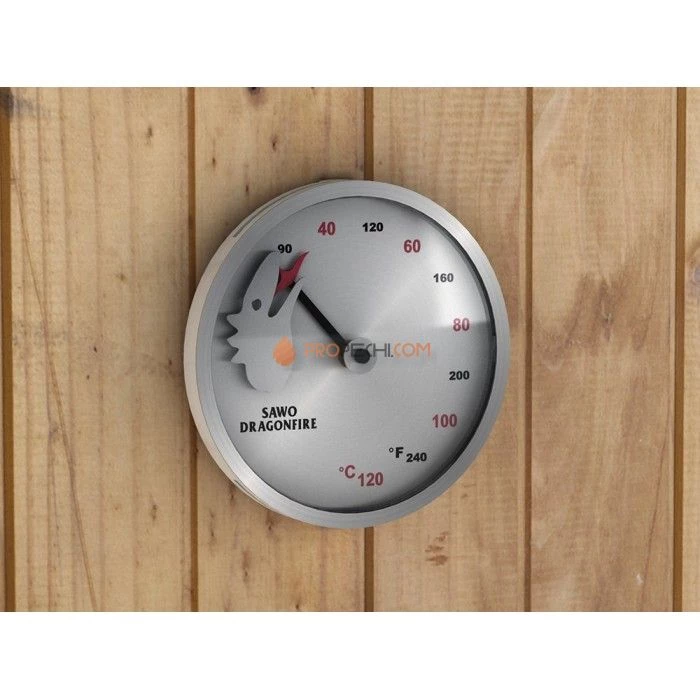 Термометр SAWO Dragonfire 232-TM-DRF (нержавейка)