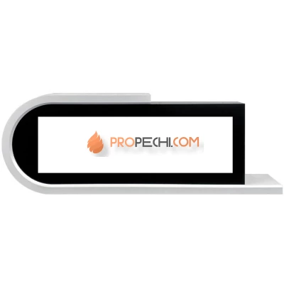 Портал Royal Flame Basel 60 L - Белый с черным