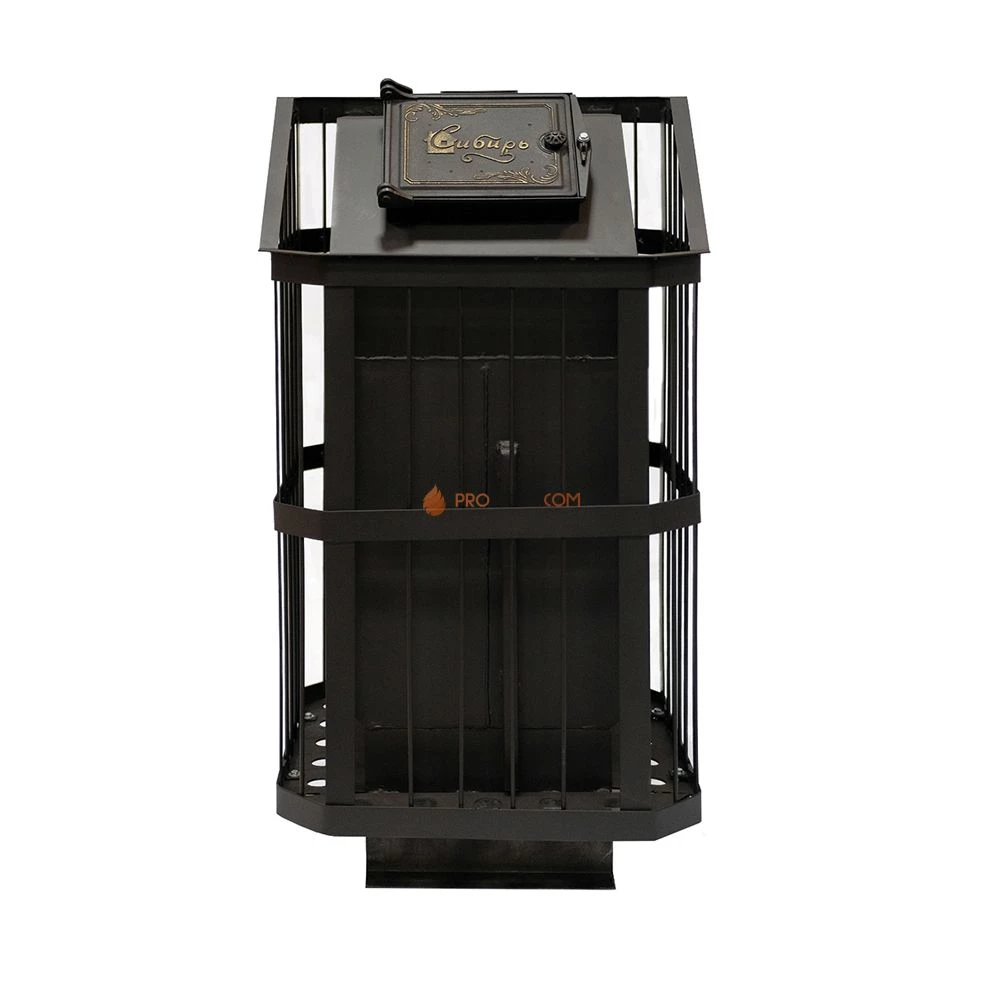 Банная печь "Сибирь" с закрытой каменкой