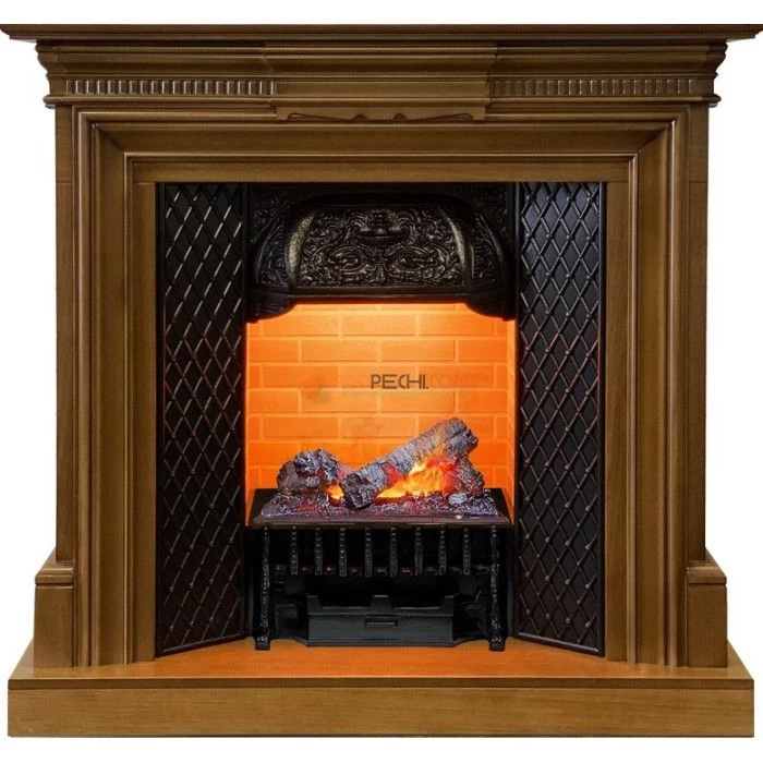 Каминокомплект Dimplex Chelsea - Орех с очагом Cassette 400 NH