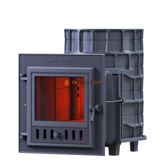 Чугунная печь для бани Гефест Авангард 24М