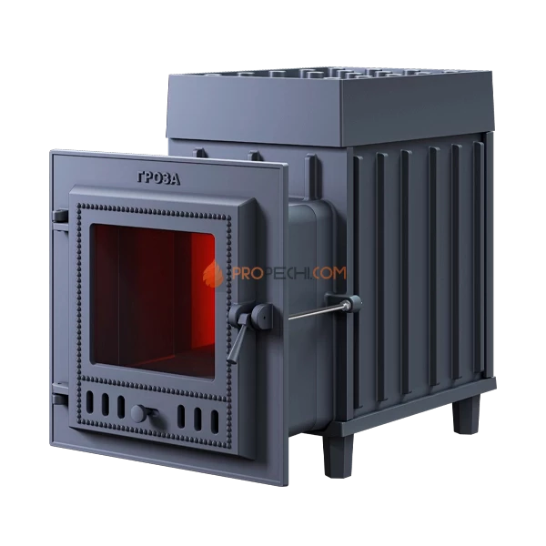 Чугунная банная печь Гроза 18М
