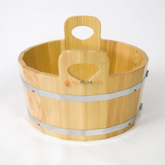 Шайка BentWood 15л. из натуральной лиственницы