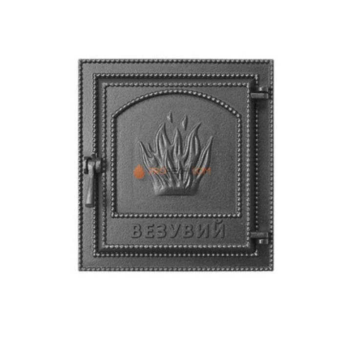 Каминная дверца Везувий 211 (антрацит)