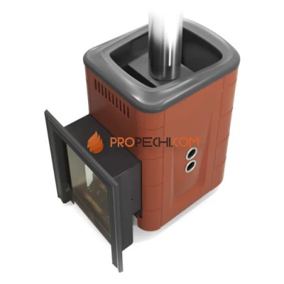 Печь для бани Термофор Уренгой Мини 2018 Inox БСЭ ТО терракота