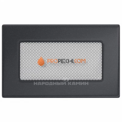 Вентиляционная решетка Kratki 11х17 черная