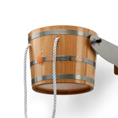 Обливное ведро Blumenberg 29л. Дерево лиственница