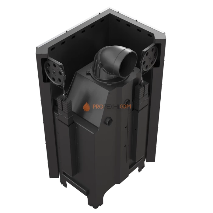 Каминная топка Kratki MBZ/L/BS/G/SG (гнутое стекло) (13 кВт)