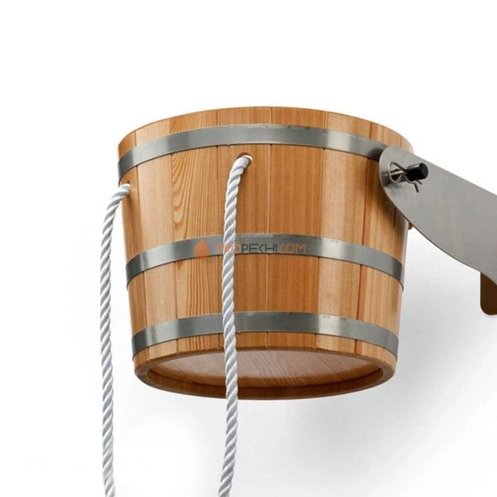 Обливное ведро Blumenberg 29л. Дерево лиственница