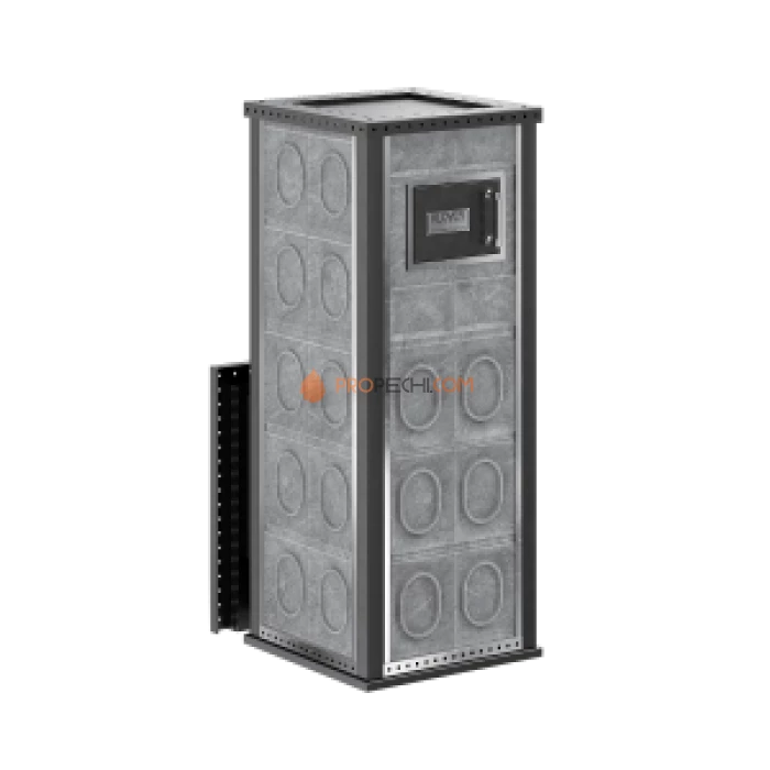 Дровяная печь для бани Klover RT 35-RV 310S ( Талькомагнезит, Design 07 )