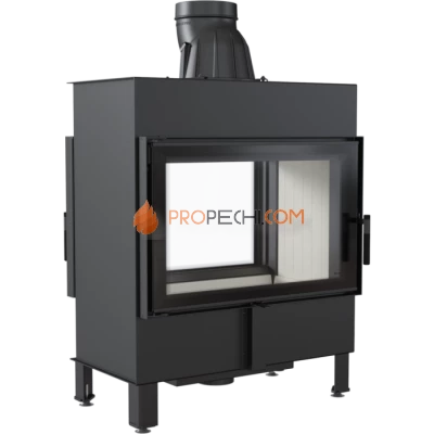 Каминная топка стальная Kratki LUCY/14/T (тонель) (14 кВт)