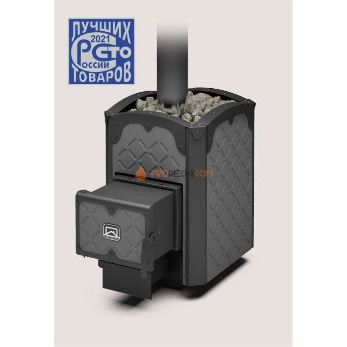 Дровяная печь для бани Теплодар Былина-12 Ч