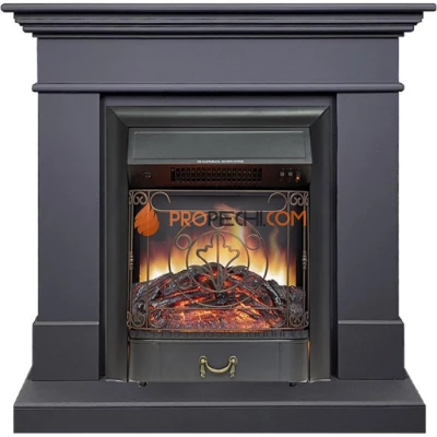 Каминокомплект Royal Flame California SFT (Разборный) - Серый графит с очагом Majestic FX Black
