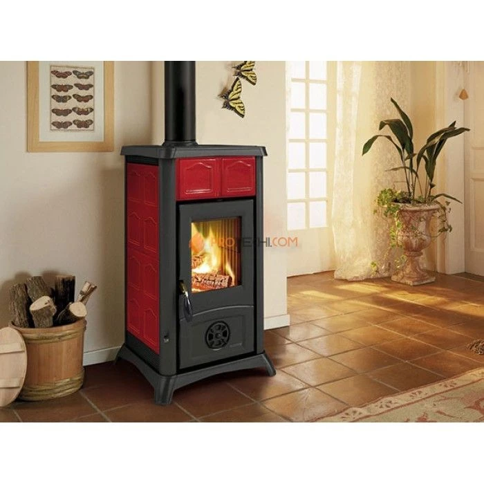 Печь-камин La Nordica Gemma Elegance Bordeaux