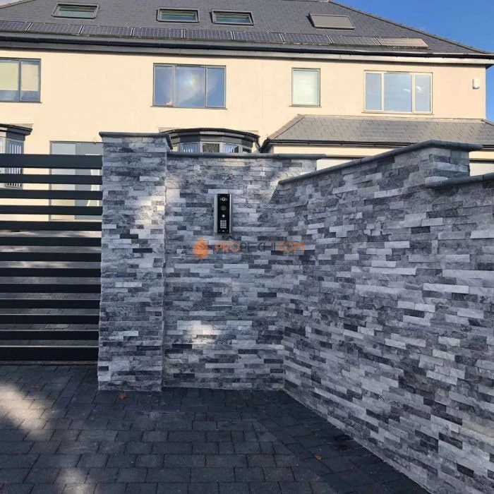 Панель Классик Кварцит Бело-серый (600х150мм) упак. (7шт/0,63м2)