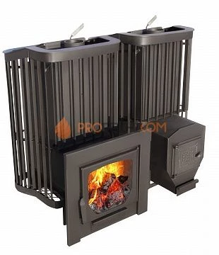 Печь банная Варвара Терма-Каменка Мини, панорамная