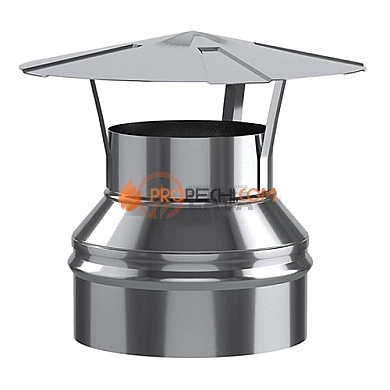 LAVA Оголовок-зонт 150/220, нерж. 439 (0,5)