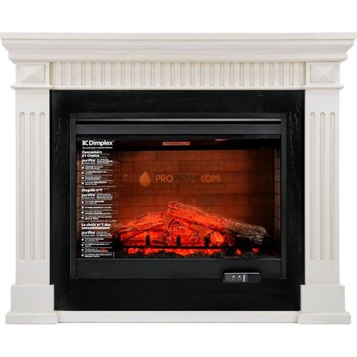 Каминокомплект Dimplex America - Слоновая кость с патиной с очагом Symphony 30 inch DF3020-EU