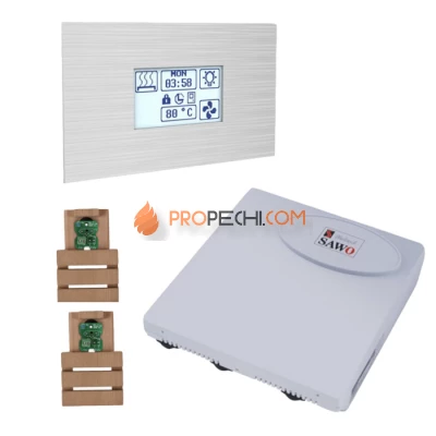 Комплект управления сауной SAWO INNOVA STEEL TOUCH S COMBI ДО 15 КВТ