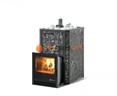 Печь для бани Изистим Ялта 25 К/2024 Модерн черный