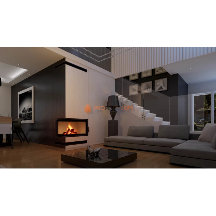 Каминная топка Kratki MBO/L/BS (15 кВт)