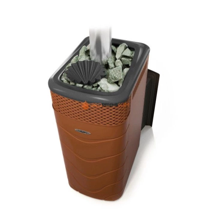 Печь для бани  Термофор Гейзер XXL 2017 Carbon Витра ЗК терракота