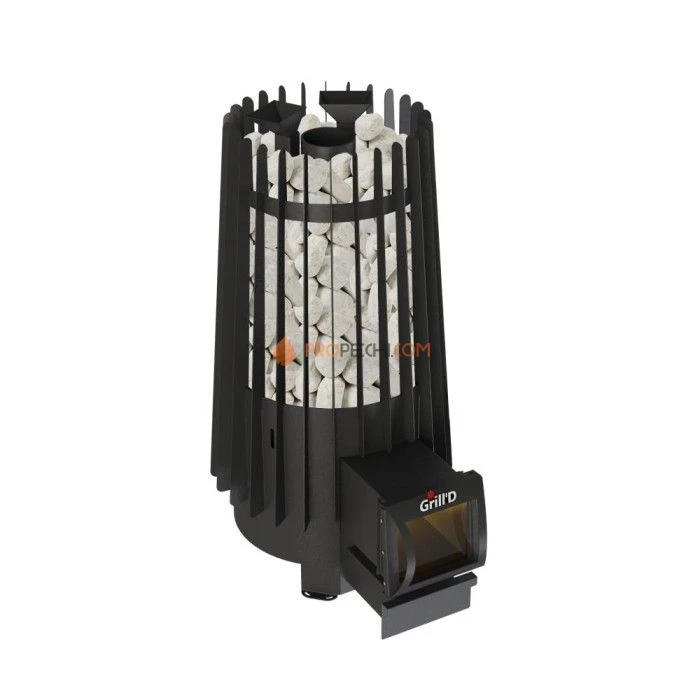 Дровяная банная печь Grill’D Cometa 180 Vega Long Pro
