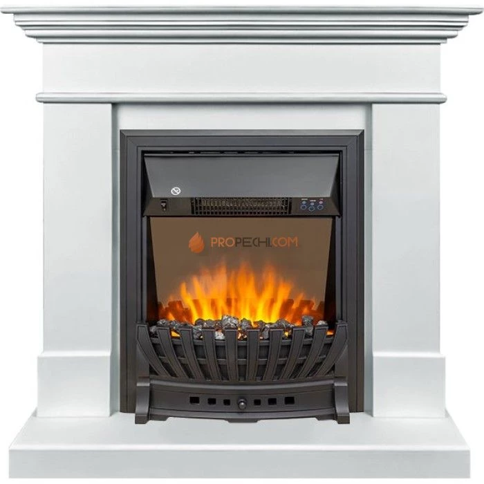 Каминокомплект Royal Flame California SFT - Белый с очагом Aspen Black