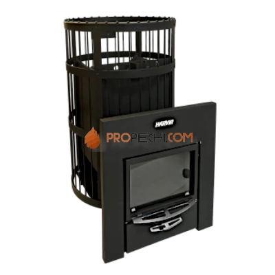 Дровяная печь для бани Harvia Legend 300 Duo Telescope Black