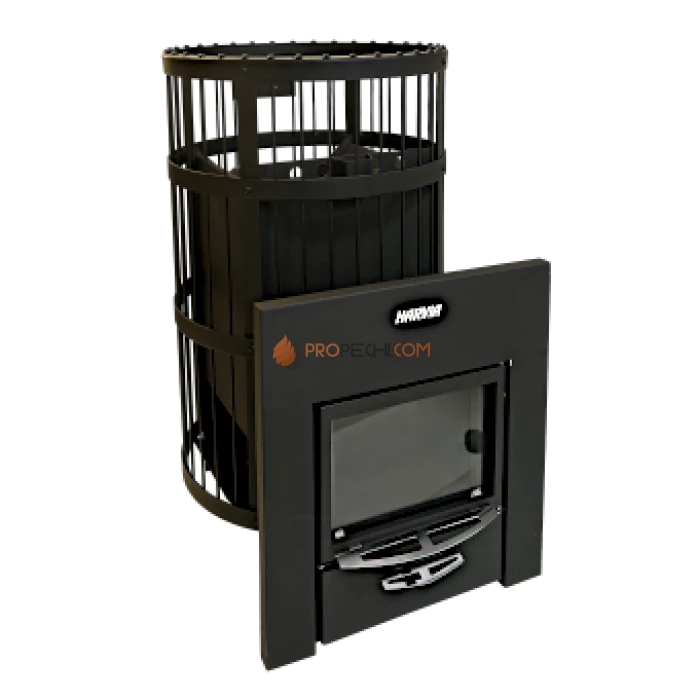 Дровяная печь для бани Harvia Legend 300 Duo Telescope Black