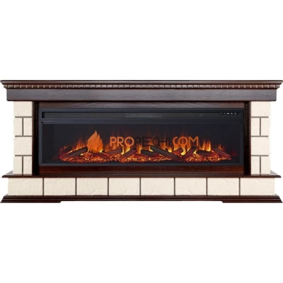 Каминокомплект Royal Flame Shateau 60 - Темный дуб с очагом Vision 60 LOG LED