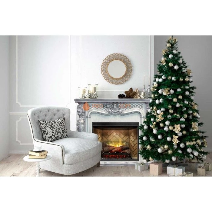 Каминокомплект Royal Flame Castle - Темный дуб с очагом Vision 30 EF LED FX