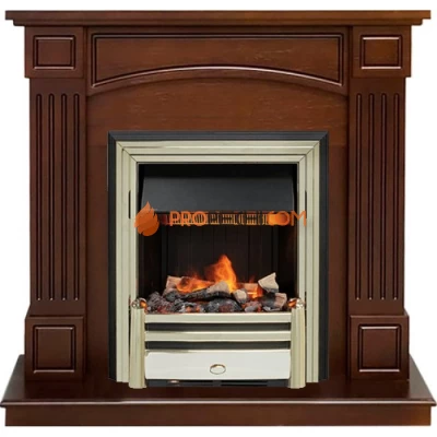 Каминокомплект Dimplex Boston - Темный дуб (Высота 925см) с очагом Cavendish