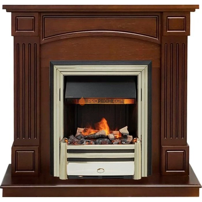 Каминокомплект Dimplex Boston - Темный дуб (Высота 925см) с очагом Cavendish