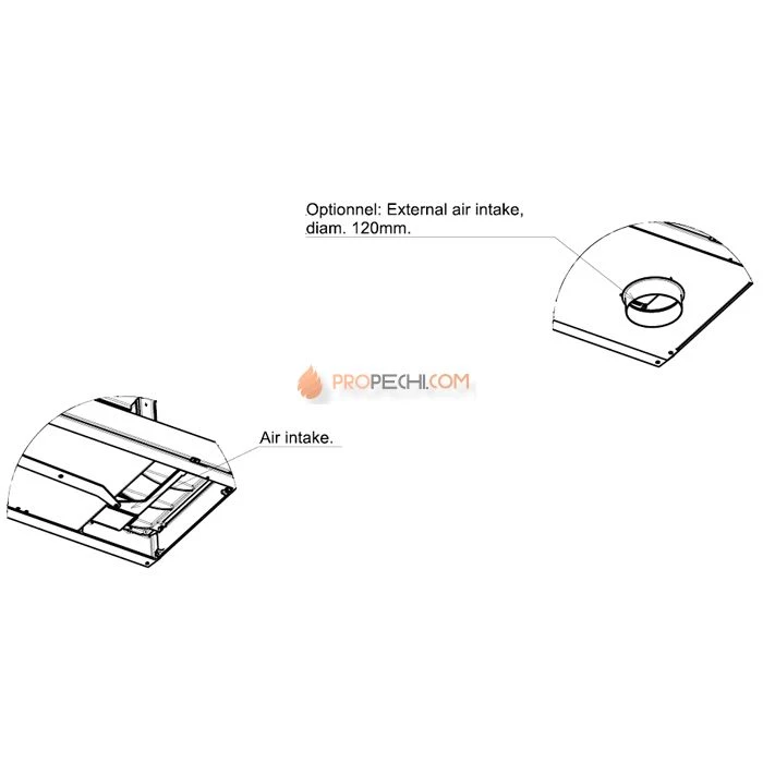 Каминная топка Liseo Castiron LCI 9 G4
