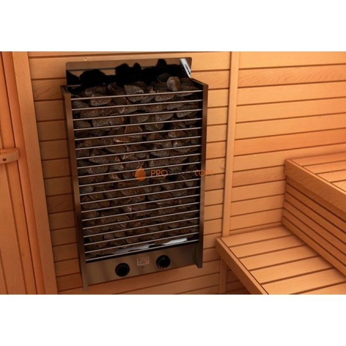 Электрическая печь SAWO CIRRUS ROCK CRR3-75NB-P 7.5 кВт (со встроенным пультом)