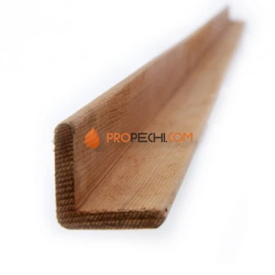 Уголок из канадского кедра 40x40 мм (2,74 м)