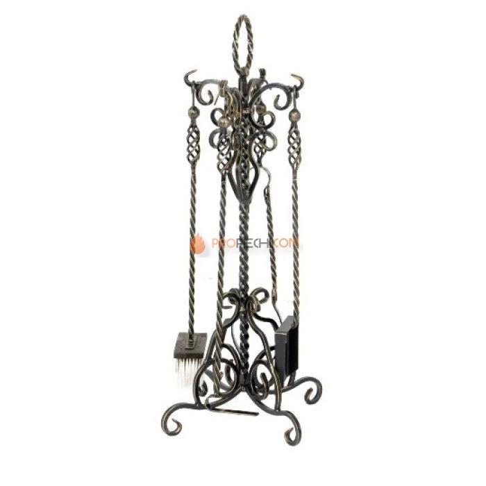 Каминный набор Везувий Кованный N110S