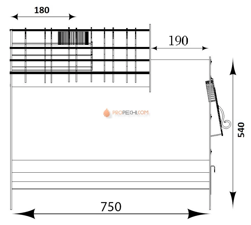 Банная печь Царь Печи Горыня