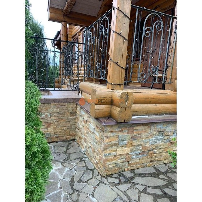 Панель Модерн Кварцит Мультиколор (350х180мм) упак. (6шт/0,378м2)