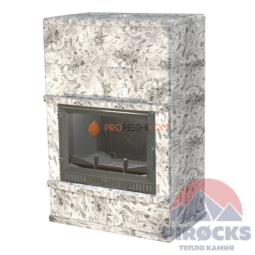 Каминная облицовка Pirocks Хельсинки (пироксенит элит)