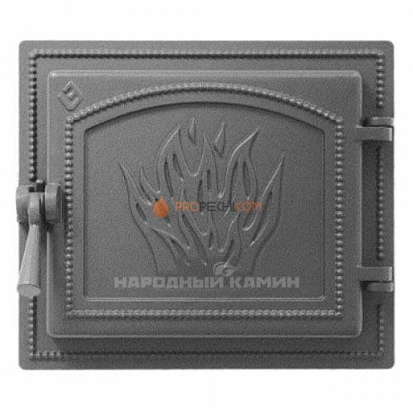 Везувий Дверка каминная 261 250x210 мм