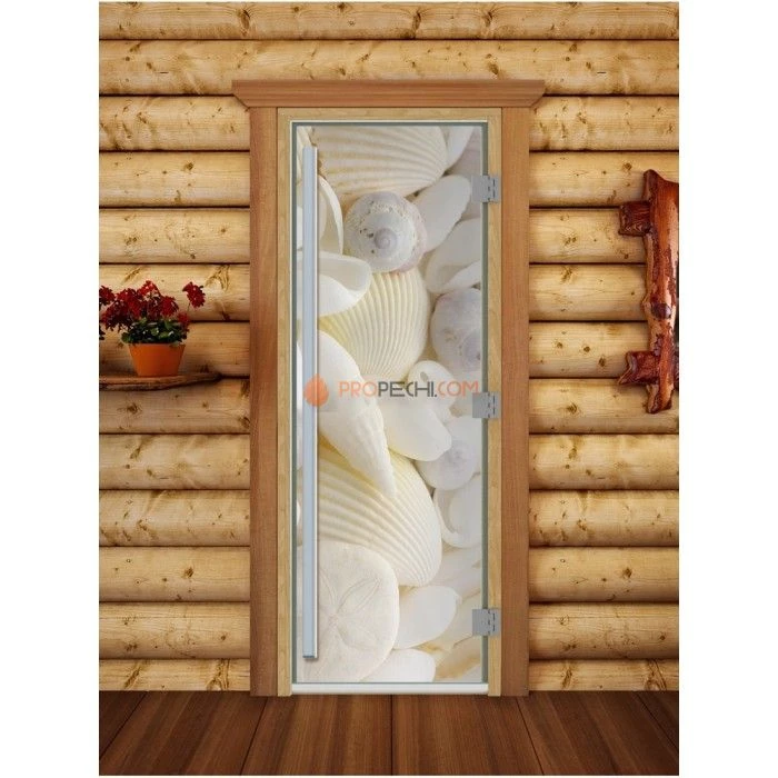 Дверь для бани DoorWood Престиж Фотопечать А099, 2000x800 мм