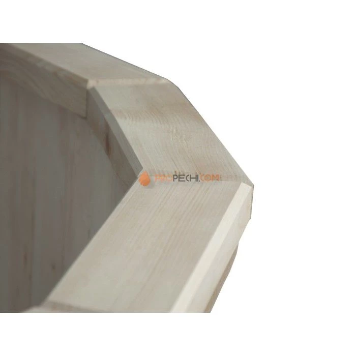 Декоративный бортик BentWood из кедра. Cегмент 1/4