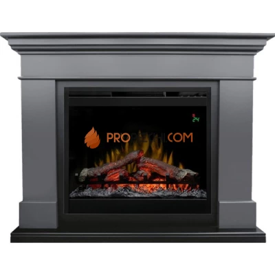 Каминокомплект Dimplex California Graphite Gray - Серый графит с очагом Symphony 26 inch DF2624L-INT