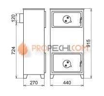 Печь-камин Thorma Marburg