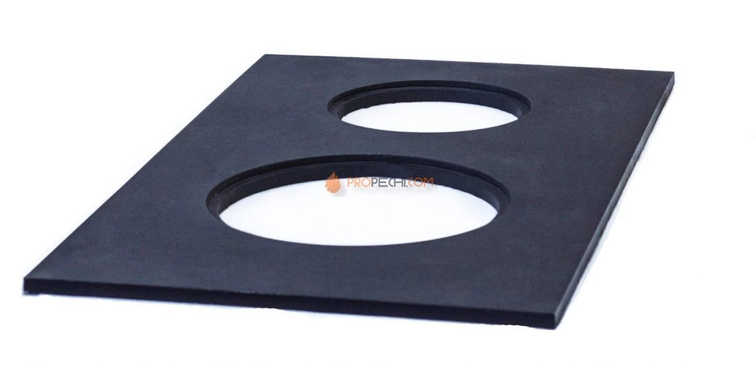 Плита металлическая НМК 400x700 ПС-2 на две конфорки